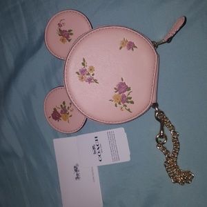 COACH Disney x Coach Minnie Mouse Coin Case